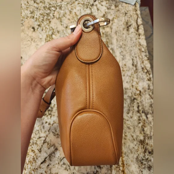 Kate Spade Purse, Camel, Tan Pebbled Leather Shoulder Bag. EUC Warm Gingerbread - Picture 8 of 16